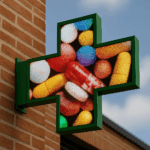 croix de pharamcie full color